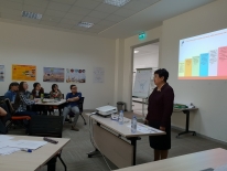 Professor Sh.M.Kalanova held another lecture at Nazarbayev University