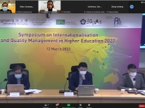 IQAA employees took part in Hong-Kong Symposium on Internationalisation and Quality Management in Higher Education