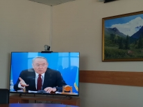 Президент Нурсултан Назарбаев выступил с ежегодным Посланием народу Казахстана «Рост благосостояния казахстанцев: повышение доходов и качества жизни».